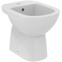 Bidet Floor standing Terra, color: White surface: Glossy Floor standing