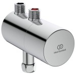 Παροχή compact, θερμοστατική, χρώμα: Χρωμέ επιφάνεια: Γυαλιστερή Παροχές ντους