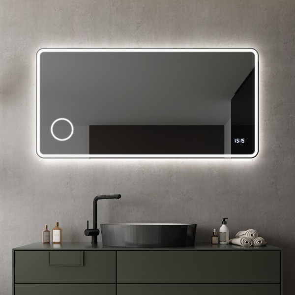 Mirror, shape: Square 80x80 material: Crystal, color: No color Mirrors Mirror, shape: Square 80x80 material: Crystal, color: No color Mirrors