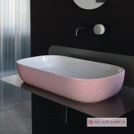 Νιπτήρας ελευθέρας τοποθέτησης 56x39x14 από πορσελάνη χωρίς οπή χωρίς υπερχείλιση Pois Pink, χρώμα: Λευκό/Ροζ επιφάνεια: Γυαλιστερή Ελευθέρας τοποθέτησης Νιπτήρας ελευθέρας τοποθέτησης 56x39x14 από πορσελάνη χωρίς οπή χωρίς υπερχείλιση Pois Pink, χρώμα: Λευκό/Ροζ επιφάνεια: Γυαλιστερή Ελευθέρας τοποθέτησης