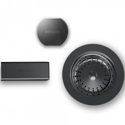 Βαλβίδα νεροχύτη & υπερχείλιση, gunmetal από inox Βαλβίδες-σιφώνια