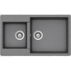 Sink Granite 86x50 free nested 1 ½ cabinet, color: Brown Granite