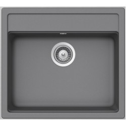 Sink Granite 57x51 free nested 1 bowl croma, color: Grey Granite
