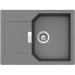 Sink Granite 69x51 left / right nested 1 bowl, color: Grey Granite Sink Granite 69x51 left / right nested 1 bowl, color: Grey Granite