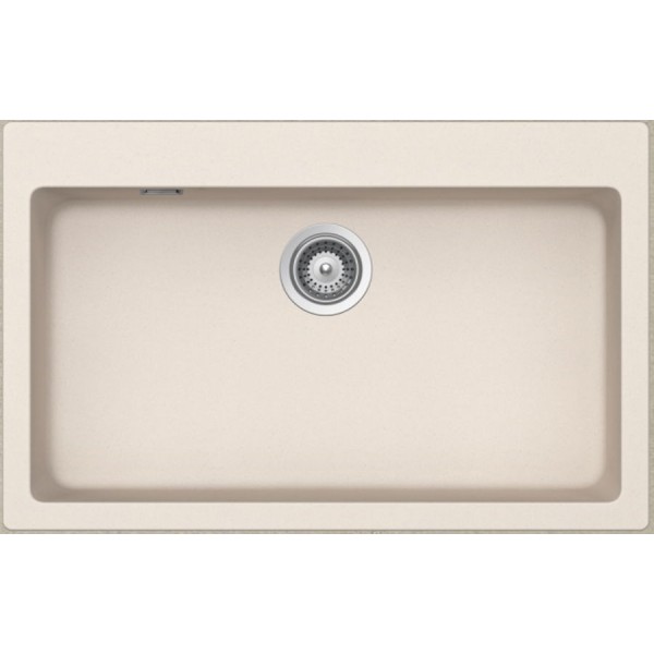 Sink Granite 79x50 free nested 1 bowl everest, color: Beige Granite