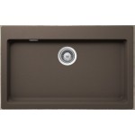 Sink Granite 79x50 free nested 1 bowl mocha, color: Brown Granite