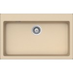 Sink Granite 79x50 free nested 1 bowl moonstone, color: Beige Granite