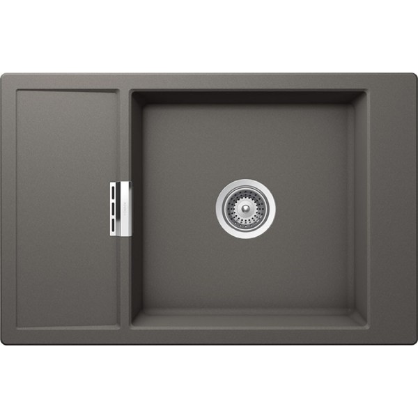Sink Granite 78x51 left / right nested 1 bowl silverstone, color: Dark Grey Granite Sink Granite 78x51 left / right nested 1 bowl silverstone, color: Dark Grey Granite
