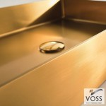 Νιπτήρας ελευθέρας τοποθέτησης 55x38x10 από inox με μία οπή χωρίς υπερχείλιση brushed gold PVD, χρώμα: Χρυσό επιφάνεια: Βουρτσισμένη Ελευθέρας τοποθέτησης Νιπτήρας ελευθέρας τοποθέτησης 55x38x10 από inox με μία οπή χωρίς υπερχείλιση brushed gold PVD, χρώμα: Χρυσό επιφάνεια: Βουρτσισμένη Ελευθέρας τοποθέτησης