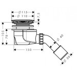 Waste Valve Without overflow material: Plastic surface: Glossy, color: Chrome Waste overflows Waste Valve Without overflow material: Plastic surface: Glossy, color: Chrome Waste overflows