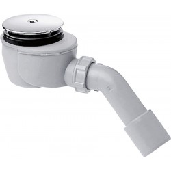 Βαλβίδα Φ90mm, G 1½ x 40/ 50 mm χωρίς υπερχείλιση από πλαστικό επιφάνεια: Γυαλιστερή, χρώμα: Χρωμέ Βαλβίδες