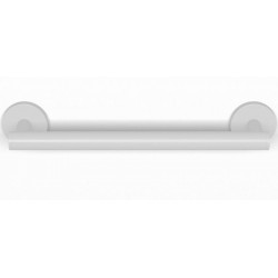 Λαβή επίτοιχη 36cm από ορείχαλκο, χρώμα: Λευκό επιφάνεια: Ματ Λαβές μπάνιου