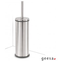 Brush (broom) Floor standing material: Inox, color: Chrome surface: Brushed