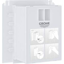 Αντάπτορας εντοιχιζόμενου καζανακίου προσαρμογής μικρής πλακέτας για καζανάκια slim 12cm, Rapid SL & Uniset GD 2 από πλαστικό Εξαρτήματα