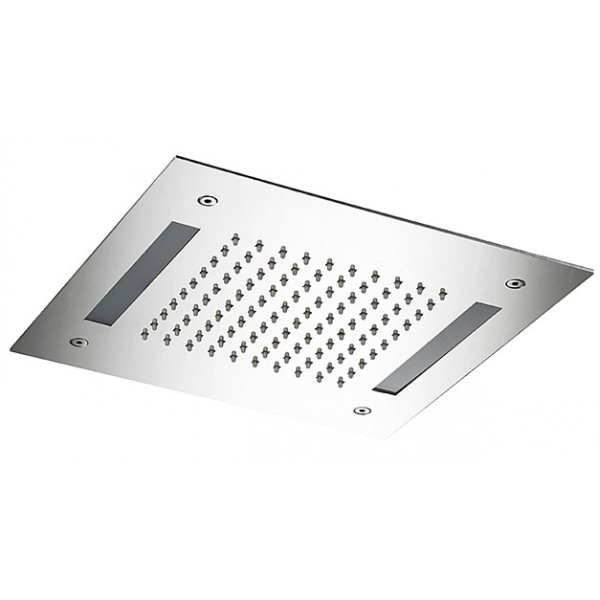 Shower head Ceiling-mounted 30x30 material: Inox, style: 1 spray, color: Chrome surface: Glossy Overhead showers Shower head Ceiling-mounted 30x30 material: Inox, style: 1 spray, color: Chrome surface: Glossy Overhead showers