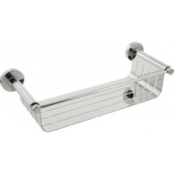 Σπογγοθήκη από ορείχαλκο βαθιά διπλής στήριξης μονή 36,5x13,7x9, χρώμα: Χρωμέ επιφάνεια: Γυαλιστερή