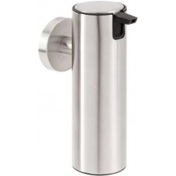 Dispenser από inox επίτοιχος τύπος 125ml, χρώμα: Χρωμέ επιφάνεια: Βουρτσισμένη