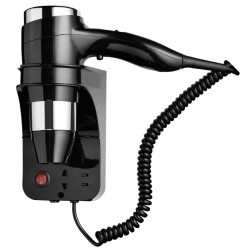 Hair dryer material: ABS, color: Black Hairdryers