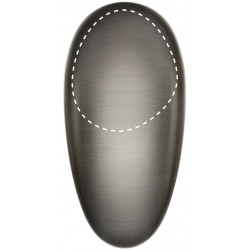 Wash basin tap Deck-mounted material: Brass mixer S size Without waste Finox Brushed Nickel, color: Chrome surface: Brushed Deck-mounted