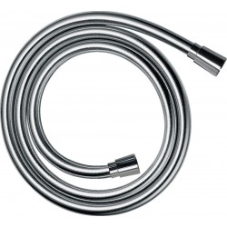 Shower hose 125cm material: Plastic, color: Chrome surface: Matt Shower hoses