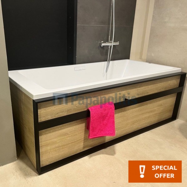 Whirpool bathtub Rectangular 180x80 material: Quaryl surface: Matt, color: White Rectangular Whirpool bathtub Rectangular 180x80 material: Quaryl surface: Matt, color: White Rectangular