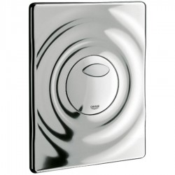 Flush wall plates for concealed cistern dual flush valve material: ABS Pneumatic, color: Chrome surface: Glossy Flush plates
