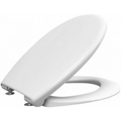 Toilet-seat soft closing, style: Sandwich, color: White Toilet seats & covers