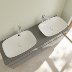Washbasin Free standing 62x42x12 material: Porcelain Without hole Without overflow, color: White surface: Glossy Free standing