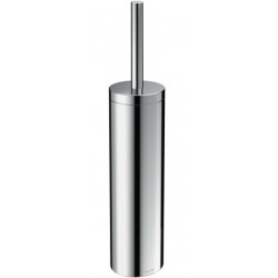 Brush (broom) Floor standing material: Brass, color: Chrome surface: Glossy