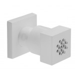 Ντους (Jet) 4,2x4,2, χρώμα: Λευκό από ορείχαλκο επιφάνεια: Ματ Ντους