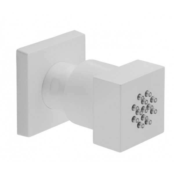 Ντους (Jet) 4,2x4,2, χρώμα: Λευκό από ορείχαλκο επιφάνεια: Ματ Ντους