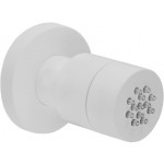 Ντους (Jet), χρώμα: Λευκό από ορείχαλκο επιφάνεια: Ματ Ντους