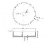 Νιπτήρας ελευθέρας τοποθέτησης 42,5x42,5x10 από τσιμεντοειδές χωρίς οπή χωρίς υπερχείλιση E12, terrazzo, χρώμα: Πράσινο επιφάνεια: Ματ Ελευθέρας τοποθέτησης Νιπτήρας ελευθέρας τοποθέτησης 42,5x42,5x10 από τσιμεντοειδές χωρίς οπή χωρίς υπερχείλιση E12, terrazzo, χρώμα: Πράσινο επιφάνεια: Ματ Ελευθέρας τοποθέτησης