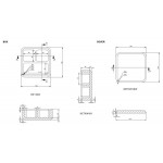 Μπιζουτιέρα multi, 14x14x6cm από solid surface, χρώμα: Λευκό Μπιζουτιέρες