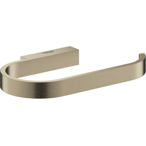 Χαρτοθήκη ανοιχτή από ορείχαλκο brushed nickel, χρώμα: Χρωμέ επιφάνεια: Βουρτσισμένη Χαρτοθήκες Χαρτοθήκη ανοιχτή από ορείχαλκο brushed nickel, χρώμα: Χρωμέ επιφάνεια: Βουρτσισμένη Χαρτοθήκες