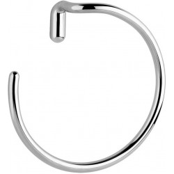 Towel ring open material: Brass, color: Chrome surface: Glossy Towel rings