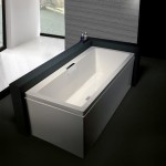 Μπανιέρα ορθογώνια 180x80 από ενισχυμένο ακρυλικό βαρέως τύπου, carronite, 300lt, χρώμα: Λευκό χωρίς λαβές επιφάνεια: Γυαλιστερή Ορθογώνιες