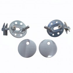 Hinges (connection set toilet-seat) Toilet seat hinges