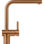 Kitchen tap Deck-mounted material: Brass copper, color: Bronze surface: Brushed Deck-mounted