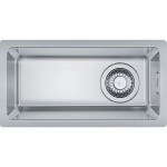 Sink Stainless (Steel) 19x40 material: Inox surface: Matt free Flushmount / Undermount 1 bowl, color: Chrome Stainless steel Sink Stainless (Steel) 19x40 material: Inox surface: Matt free Flushmount / Undermount 1 bowl, color: Chrome Stainless steel