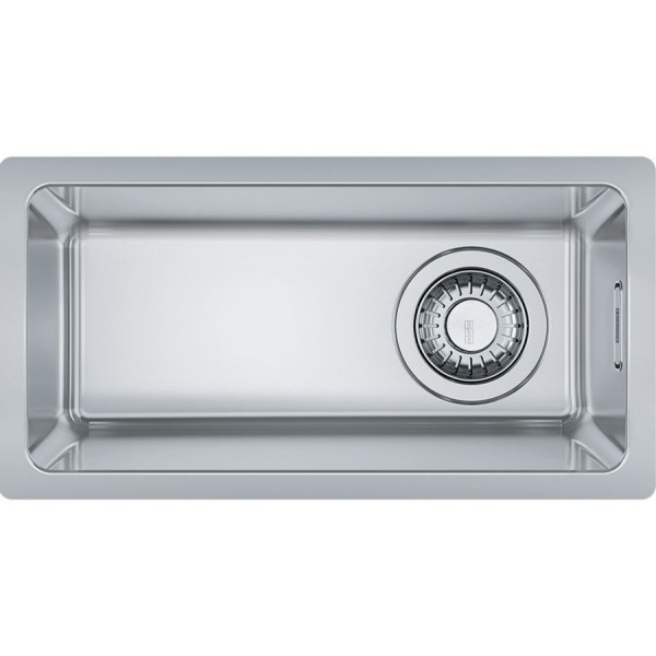 Νεροχύτης ανοξείδωτος 19x40 από inox επιφάνεια: Λεία ματ χωρίς πάγκο ένθετος με συνεπίπεδο προφίλ (Flushmount) / υποκαθήμενος, 1 γούρνα (23x44cm), χρώμα: Χρωμέ Ανοξείδωτοι Νεροχύτης ανοξείδωτος 19x40 από inox επιφάνεια: Λεία ματ χωρίς πάγκο ένθετος με συνεπίπεδο προφίλ (Flushmount) / υποκαθήμενος, 1 γούρνα (23x44cm), χρώμα: Χρωμέ Ανοξείδωτοι