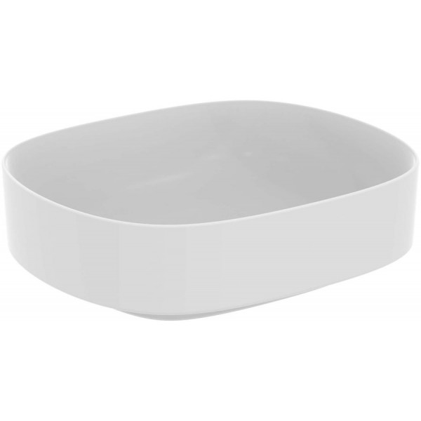 Washbasin Free standing 45x38x13 material: Porcelain Without hole Without overflow silk white, color: White surface: Matt Free standing