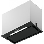 Απορροφητήρας εντοιχιζόμενος απλός 52cm 240 W, χρώμα: Μαύρο Απορροφητήρες εντοιχιζόμενοι