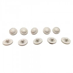Seat buffer material: Plastic Buffers for WC seats