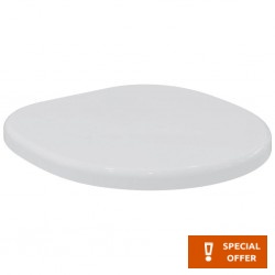 Toilet-seat, style: Wrapover XL, color: White Toilet seats & covers