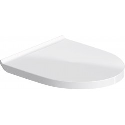 Toilet-seat soft closing, style: Wrapover, color: White Toilet seats & covers