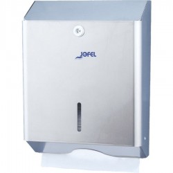 Paper toweling material: Inox, color: Chrome surface: Brushed Kleenex dispensers