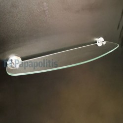 Εταζέρα 50cm από ορείχαλκο επιφάνεια: Γυαλιστερή, χρώμα: Χρωμέ Εταζέρες