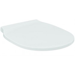 Toilet-seat soft closing, style: Wrapover Slim, color: White Toilet seats & covers