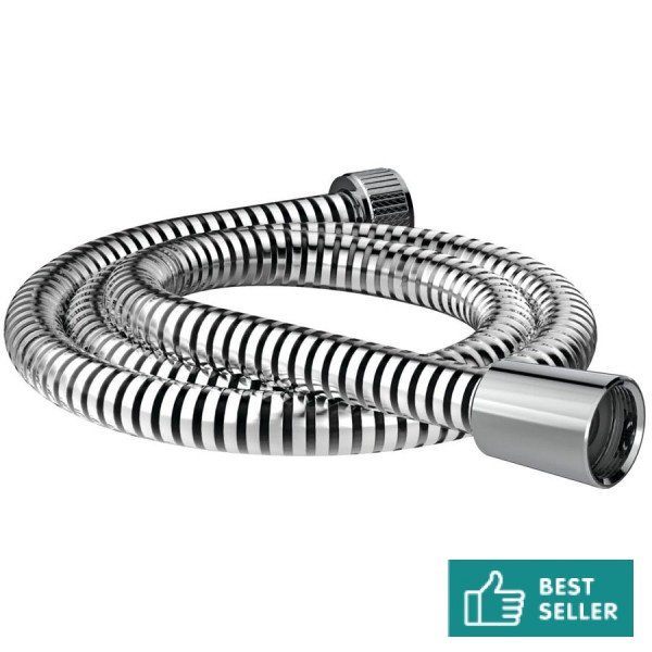 Shower hose 175cm material: metal with plastic coating, color: Chrome surface: Glossy Shower hoses